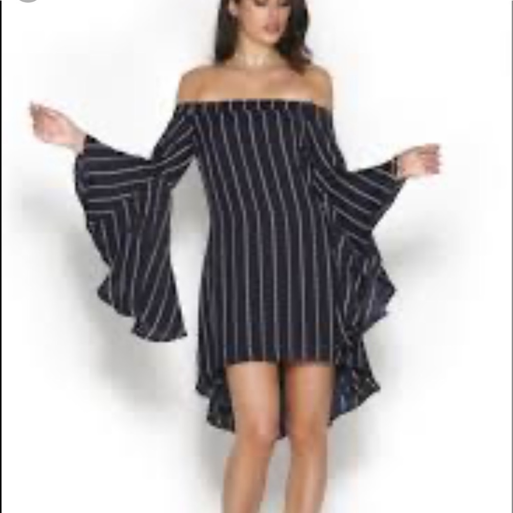 RUNAWAY off the shoulder dress - Picture 7 of 7